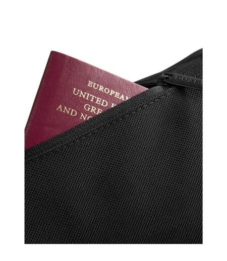 Quadra Plain Waist Bag (Black) (One Size) - UTPC6261