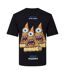 T-shirt Motif/style Pizza Nizzerio Homme Noir Hugo Boss-2