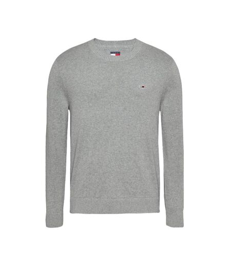 Pull gris homme tommy jeans ess light - l