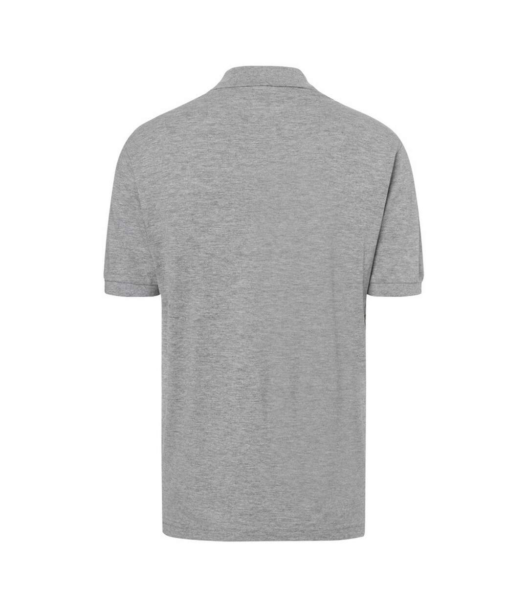 Polo Classic Homme Gris Chiné James And Nicholson-2