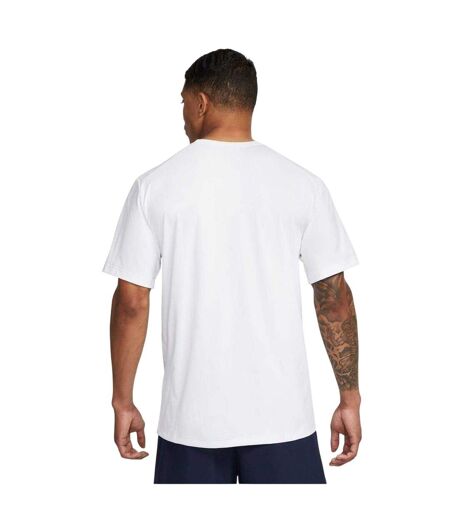 T-shirt Manches Courtes Motif/style Swoosh Hyverse Homme Blanc Nike