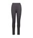 Womens/ladies Fuzzy Sherpa Leggings Dark Grey Trespass-1