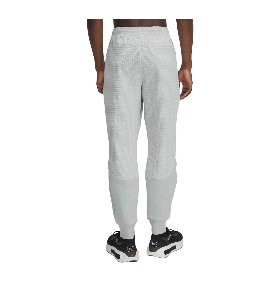 Mens Unstoppable Textured Slim Joggers Green Under Armour-3