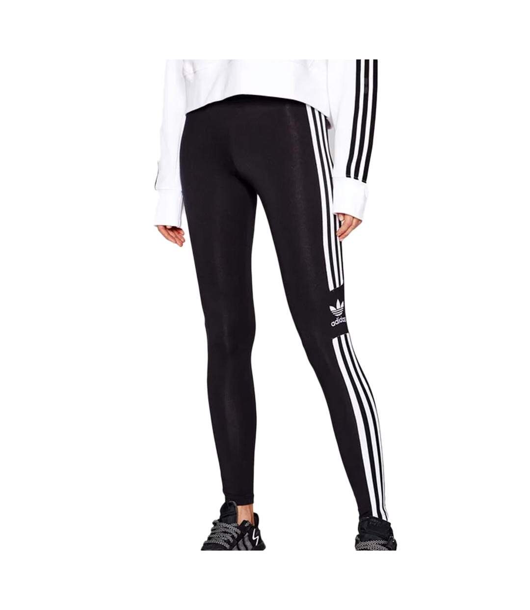 Legging Noire Femme Adidas Trefoil Tight DV2636 - L-1