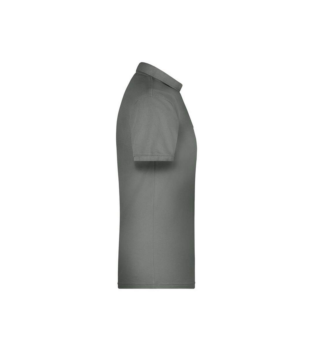 Polo Bio Workwear Homme Gris Foncé Uni James And Nicholson-3