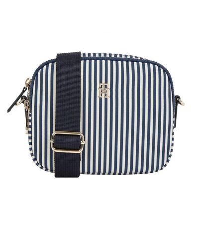 Sac à bandoulière marine/beige femme tommy hilfiger poppy - taille unique