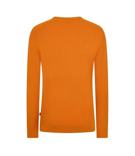 Sweat Motif/style Côtelé Homme Orange Boss