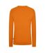 Sweat Motif/style Côtelé Homme Orange Boss-2
