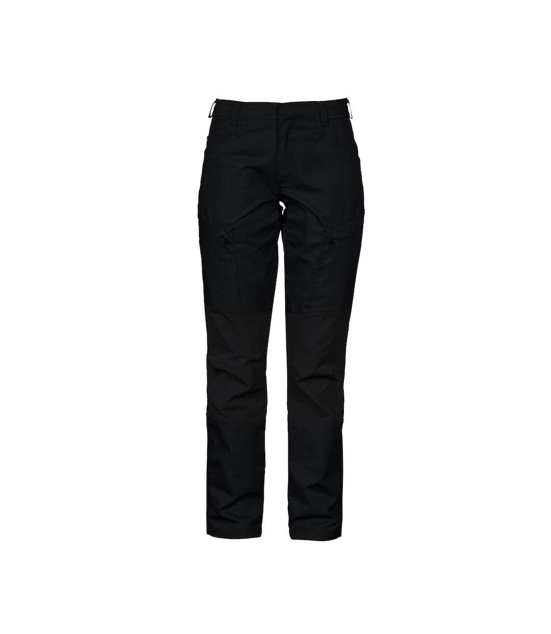 Womens/ladies Stretch Cargo Trousers Black Projob-1