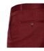 Pantalon Motif/style Uni Homme Rouge Bordeaux Di Selentino-2