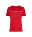 T-shirt Motif/style Logo Rogné Femme Rouge Primaire Tommy Hilfiger-2