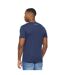 Mens Offaxis T-shirt Navy Crosshatch-3