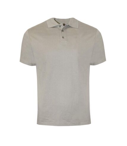 SOLS Mens Prescott Jersey Short Sleeve Polo Shirt (Khaki)