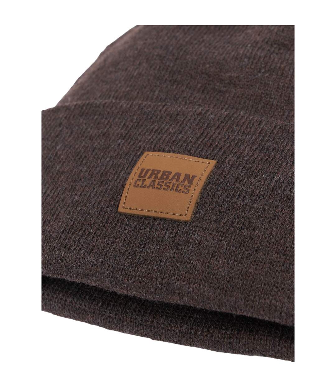 Bonnet Marron Chiné Urban Classics-2