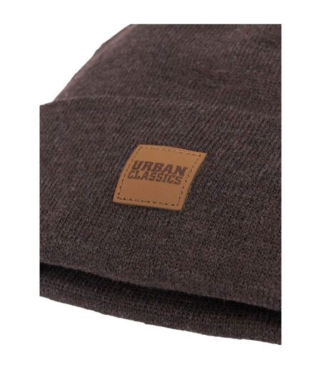 Bonnet Marron Chiné Urban Classics