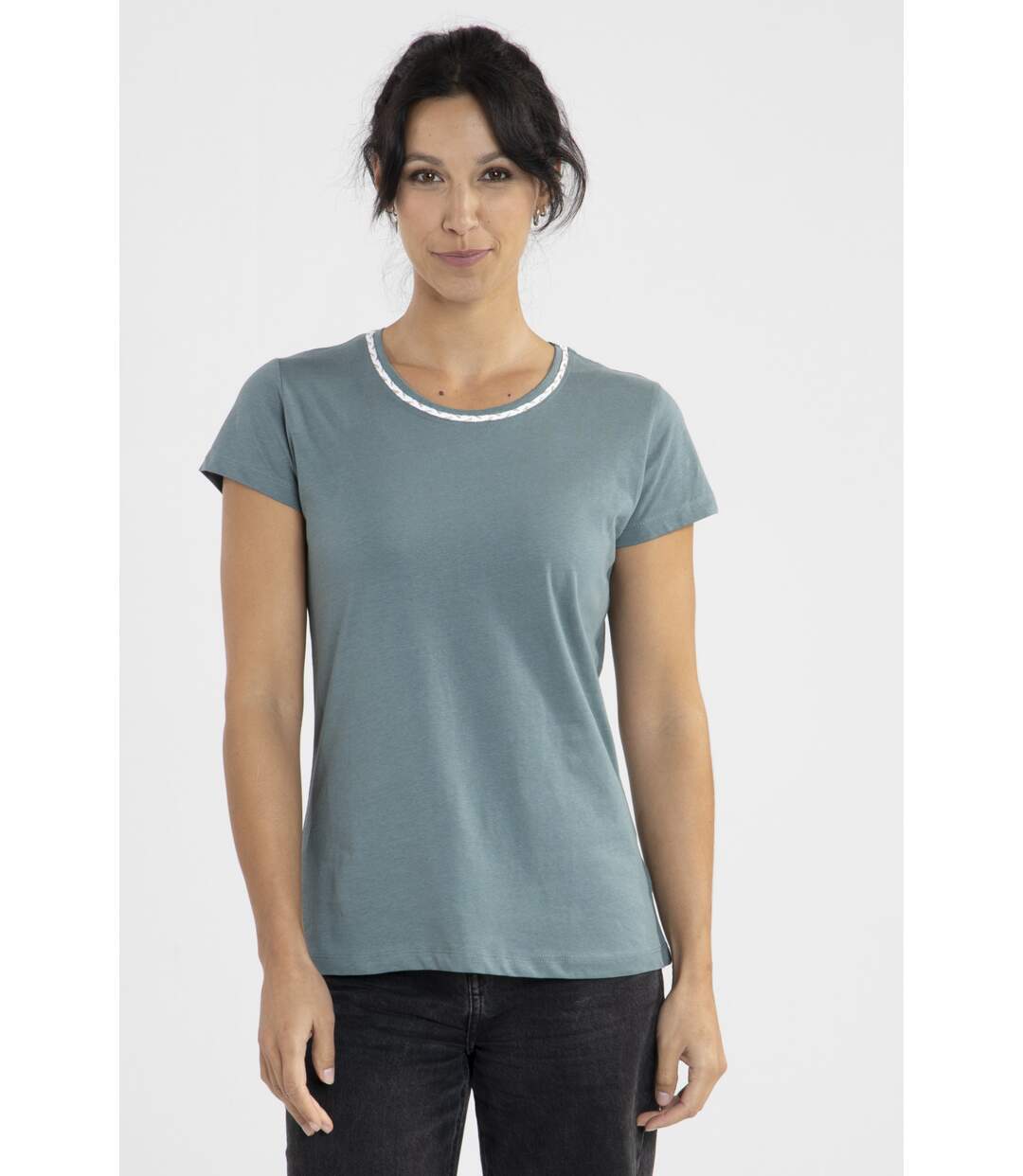 Tee-shirt Lurex Vert-1