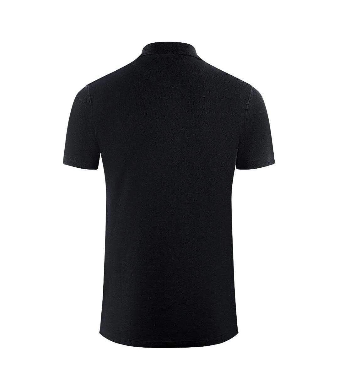 Unisex Adult London Classic Polo Shirt Black Aquascutum-2