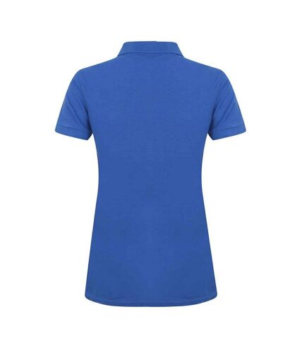 Henbury Womens/Ladies Cotton Pique Modern Polo Shirt (Royal Blue) - UTPC6443