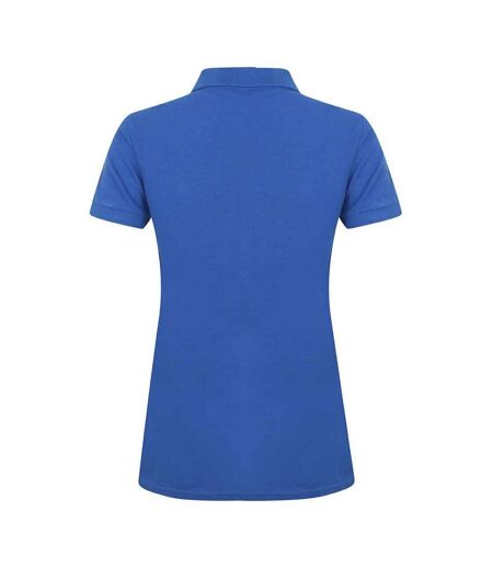 Henbury Womens/Ladies Cotton Pique Modern Polo Shirt (Royal Blue) - UTPC6443