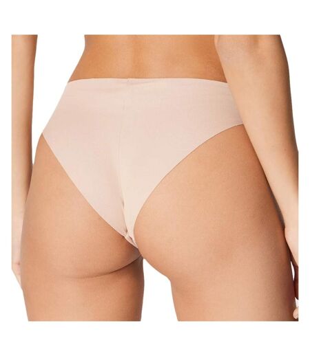 X3 Tangas Beige/Blanc/Noir Femme Tommy Hilfiger Underwear - S