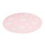 Tapis Rond Enfant Imprimé Bambini VIII 160cm Rose-2