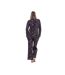 Ensemble De Pyjama Long Motif/style Cœurs Femme Noir Keanu-3