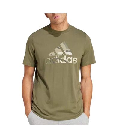 T-Shirt vert foncé homme adidas  camo