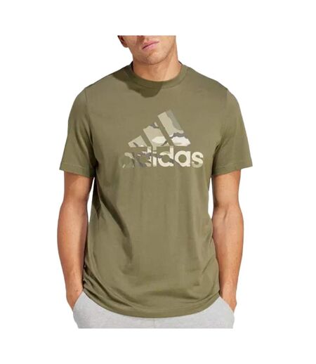 T-Shirt vert foncé homme adidas  camo