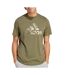 T-Shirt vert foncé homme adidas  camo-1