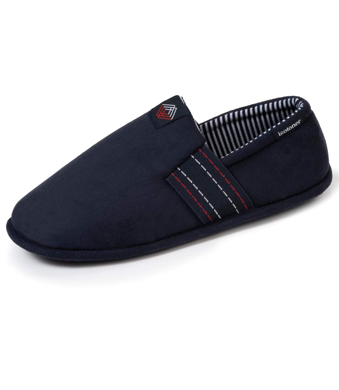 Isotoner Chaussons Mocassins homme ultra confortables-1