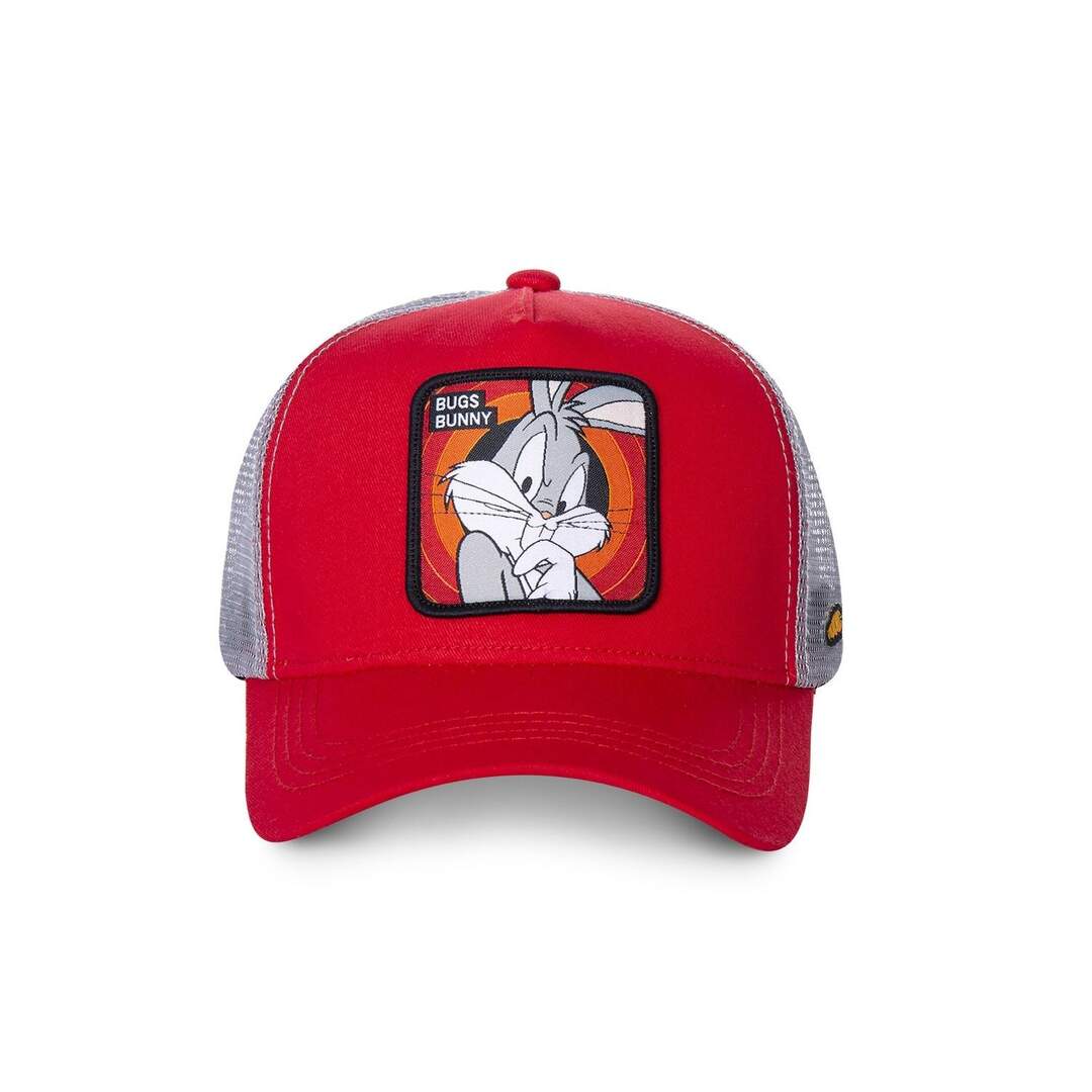 Casquette Capslab trucker Looney Tunes bugs bunny Rouge Capslab-2