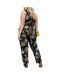 Combinaison Noir à fleurs Femme Brave Soul Leaf - 46-2