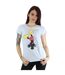 Disney T-shirt en coton à l'envers Mickey Mouse Femme/Femme (Gris sportif) - UTBI31422-2