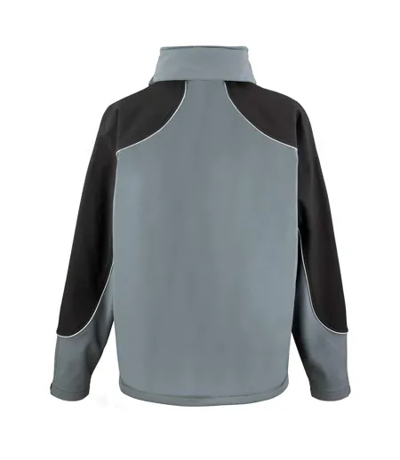Ice Fell Veste Imperméable Respirante À Capuche Homme Gris Noir Result