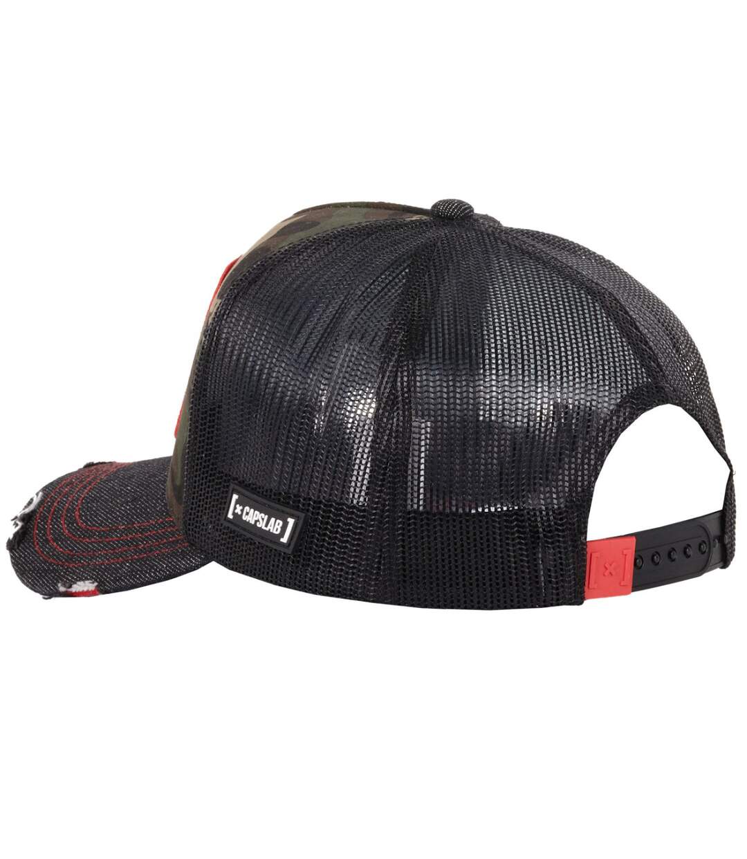 Casquette homme trucker effet déchiré Looney Tunes Folks Capslab-4