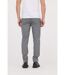 Pantalon chino NEILS Gris / Bordeaux L32-4