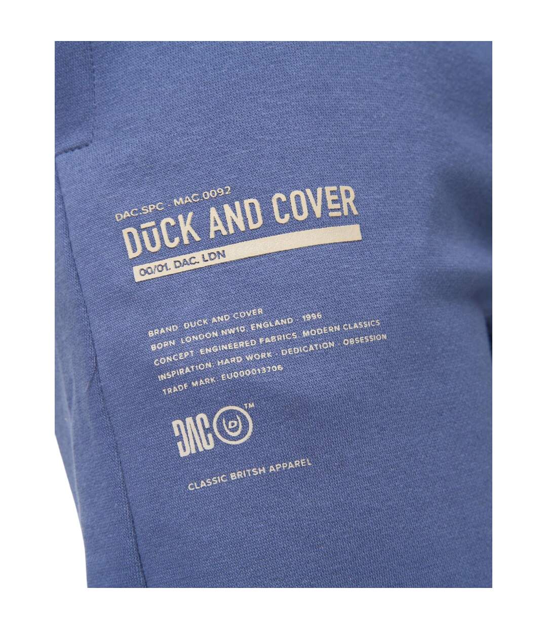 Pantalon De Jogging Applewold Homme Bleu Denim Duck And Cover-4