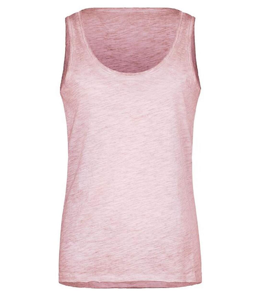 Débardeur bio - Femme - 8017 - rose pastel