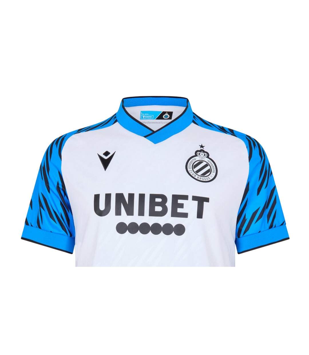 Maillot Extérieur Motif/style Macron 23/24 Homme Noir Bleu Club Brugge KV-3