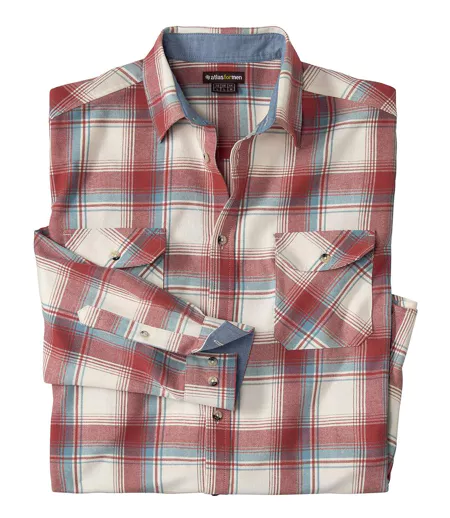 La Chemise Flanelle à Carreaux Rocheuses