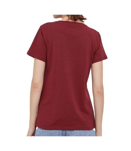 T-shirt Bordeaux Femme Pepe jeans Wendys - XS