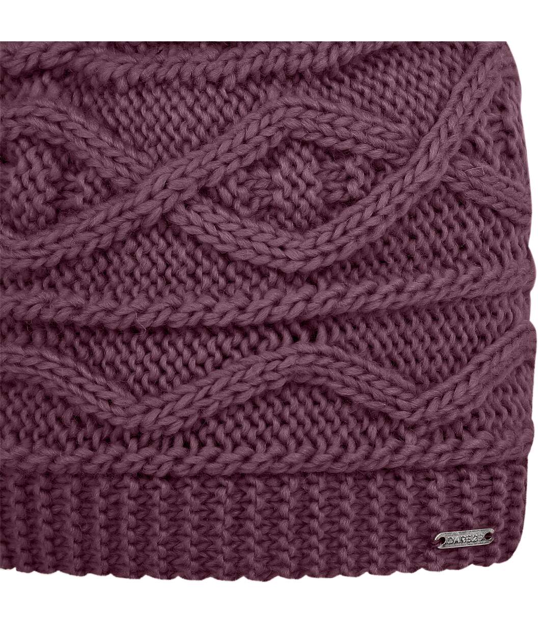 Womens/ladies Remind Ii Bobble Beanie Fig Dare 2B-2