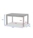Table de jardin extensible en aluminium 8 places EVASION-4