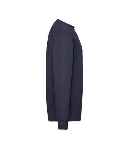 Fruit of the Loom Mens Lightweight Drop Shoulder Sweatshirt (Deep Navy) - UTPC6236
