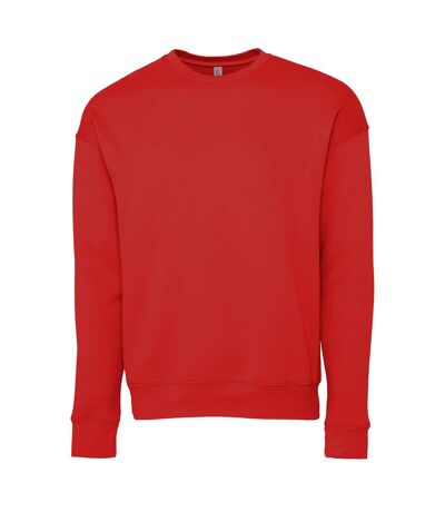 Sweatshirt Unisexe Rouge Bella + Canvas