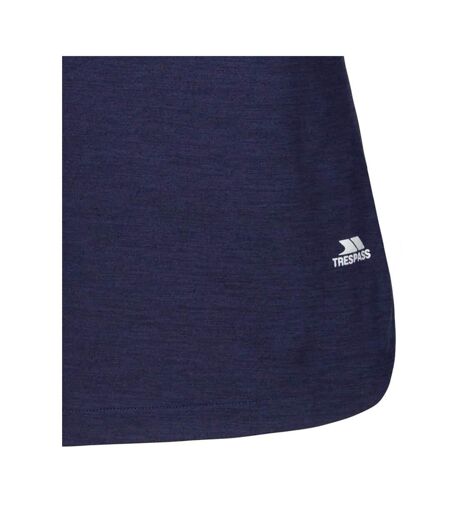 Womens/ladies Kansas Active Top Navy Marl Trespass
