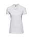 Polo femme blanc Russell