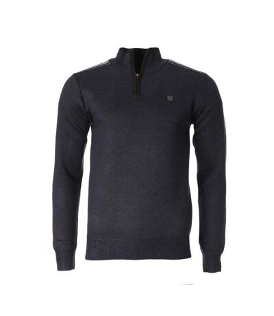 Pull 1/4 de Zip Marine Homme RMS26 Zip Jacquard - XL