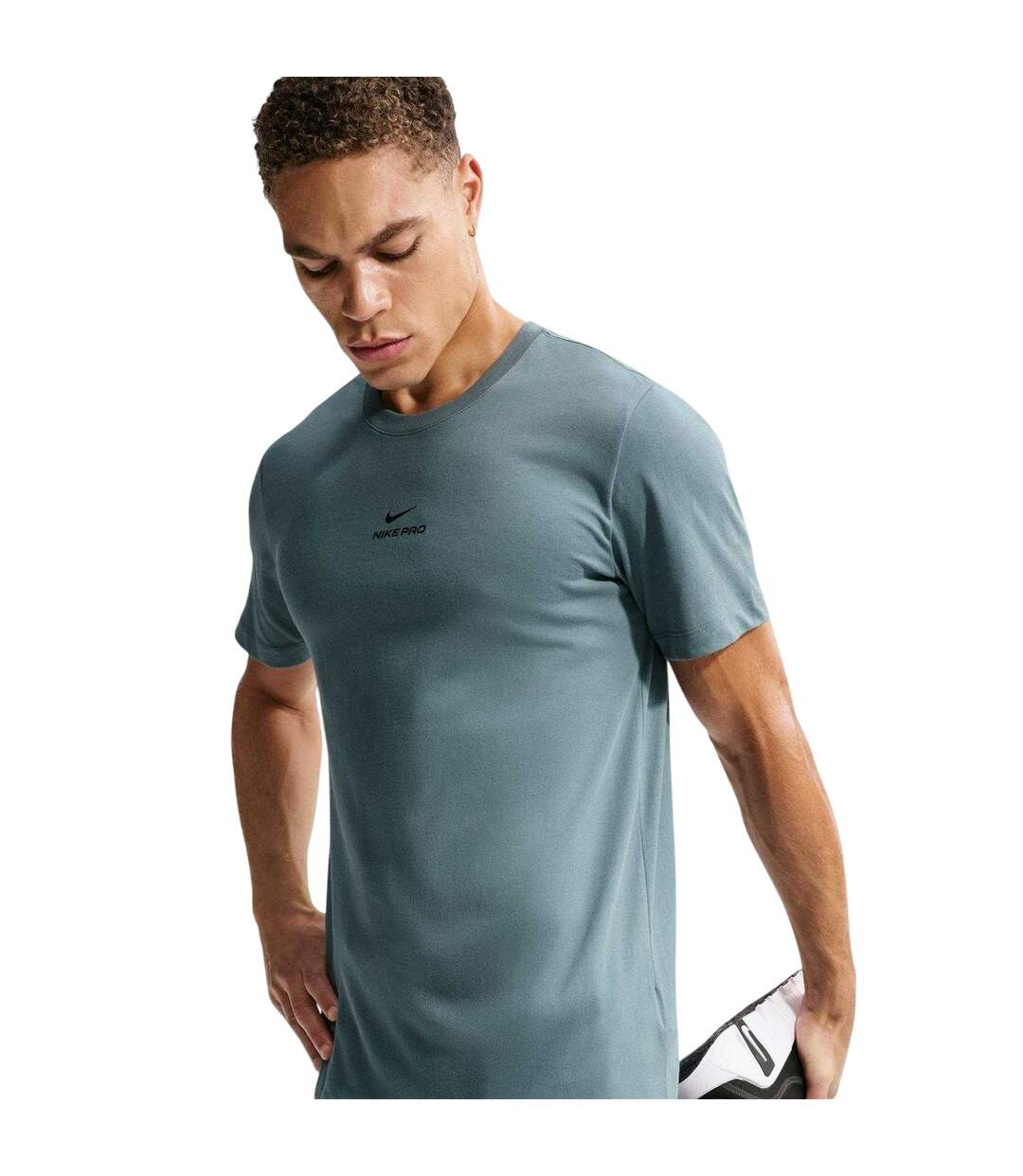 Mens Performance Athletic T-shirt Slate Grey Nike-4