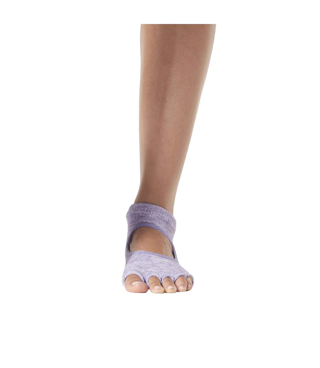 Chaussettes à demi-orteils antidérapantes bellarina femme violet Toesox-2